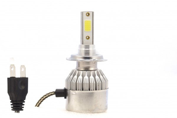 Лампа светодиодная головного света (С6) Н7 LED 36W/3800LM 12V комплект (шт.)