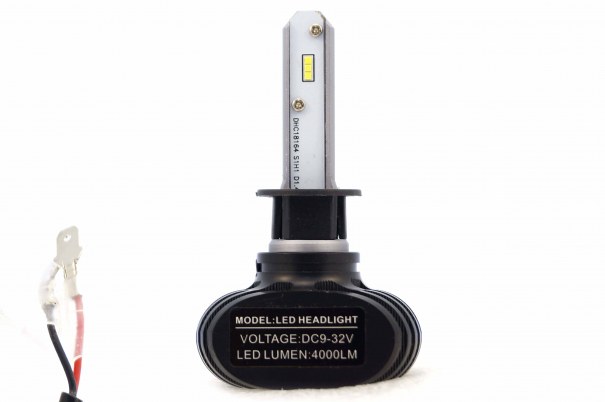 Лампа светодиодная головного света S1/R1 H1 COB-DC9-32V:4000LM комплект (шт.)