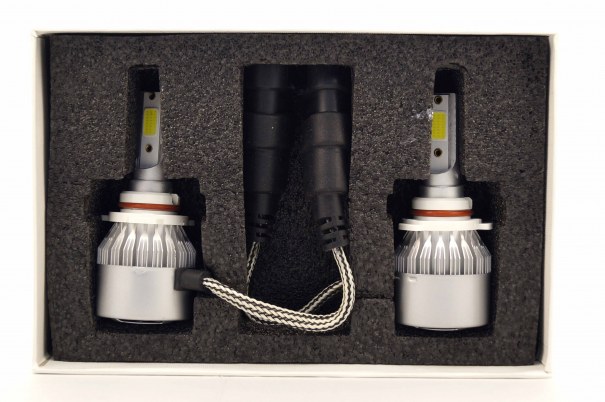 Лампа светодиодная головного света (С6) НВ4 (9006) LED 36W/3800LM 12V комплект (шт.)