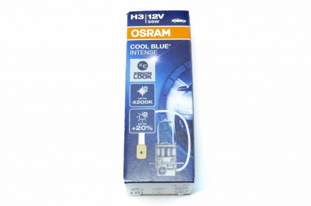 Автолампа OSRAM H3 12V 55W PK22s COOL BLUE INTENS
