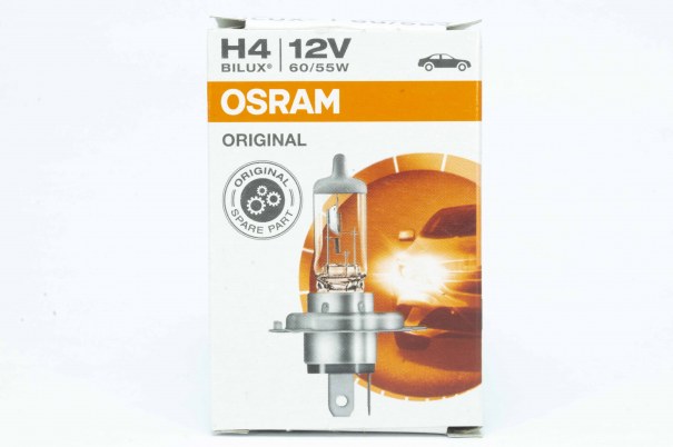 Автолампа OSRAM H4 12V 60/55W P43t